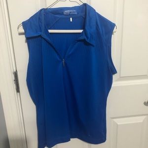 Nike Golf dry fit sleeveless top size L